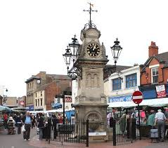 Willenhall's busy market